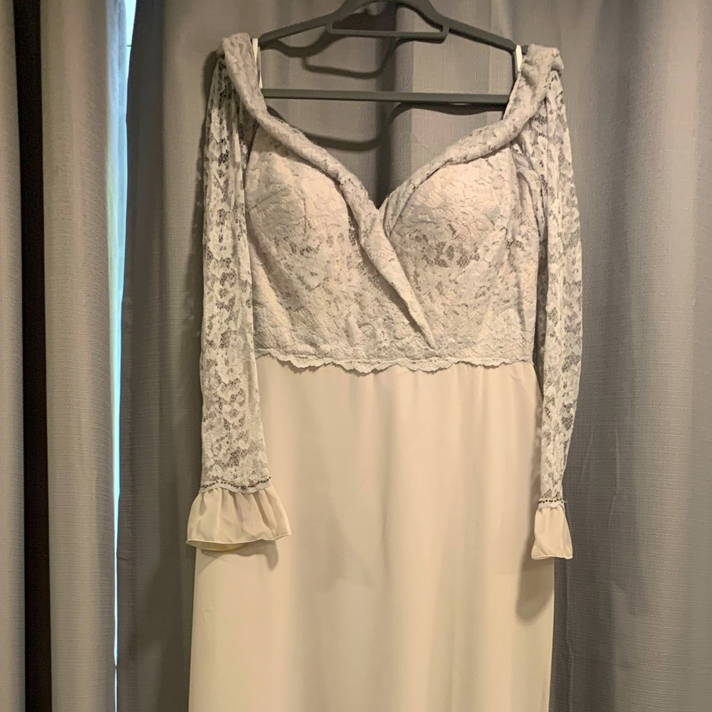 Bari jay gray bridesmaid dress size 8